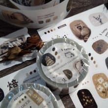 霧面 PET 膠帶 // 那些焙茶色的夢