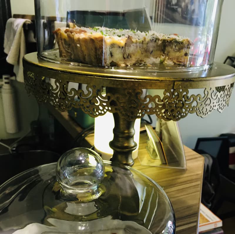 十吋 Truffle Mushroom Quiche 松露菌菇鹹派