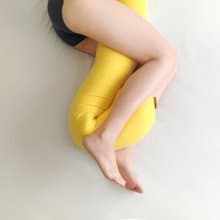 微粒型孕婦枕-香蕉黃  |  長枕.舒壓.助眠.乾爽.輕量