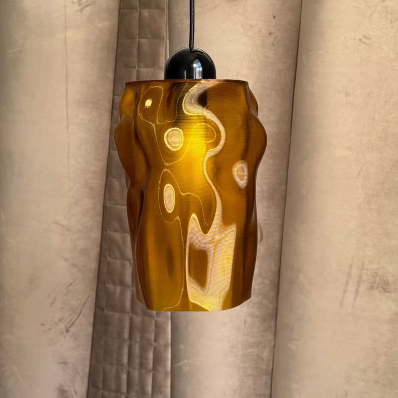 Wavy 3D Printed  Pendant Lamp | LED ONLY 燈
