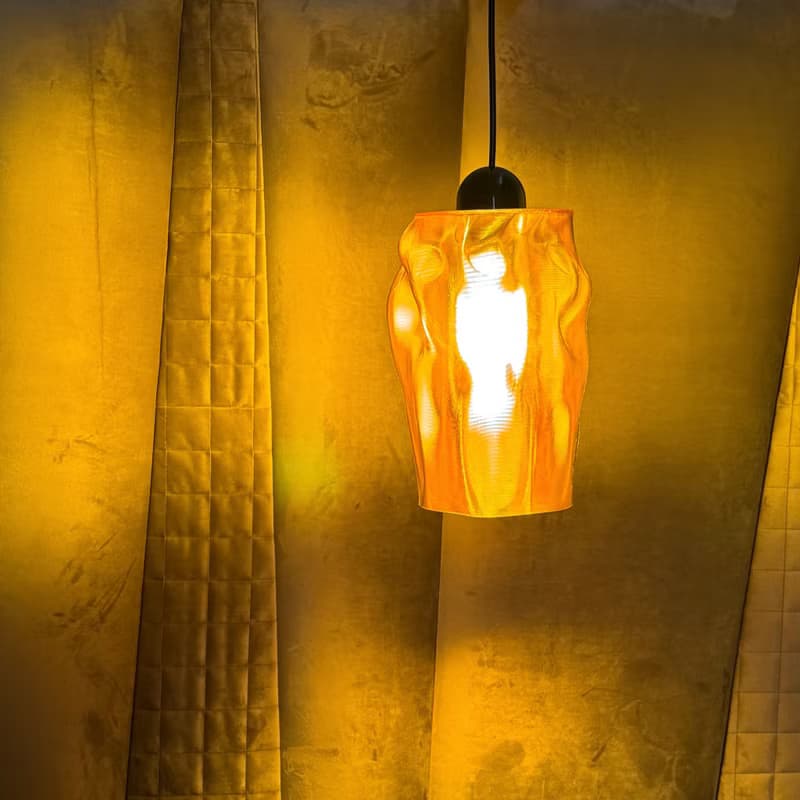 Wavy 3D Printed  Pendant Lamp | LED ONLY 燈