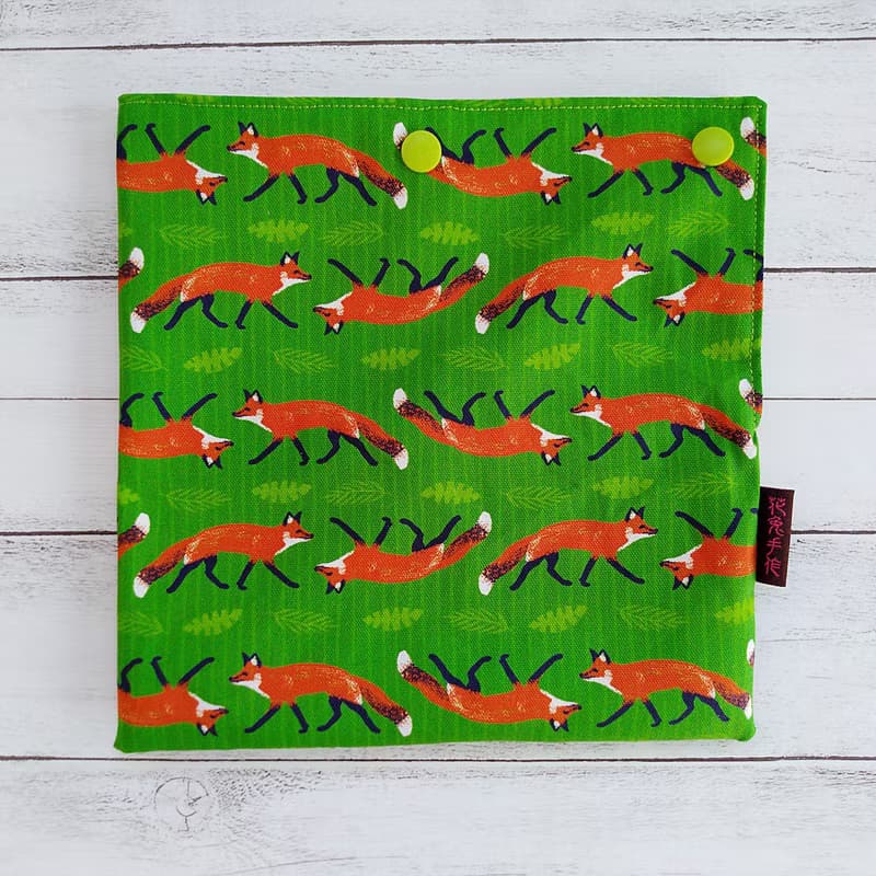 小狐狸厚棉牛津布 即食版 環保食物袋 兩款內裡