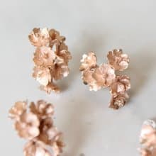 滿開櫻花耳環