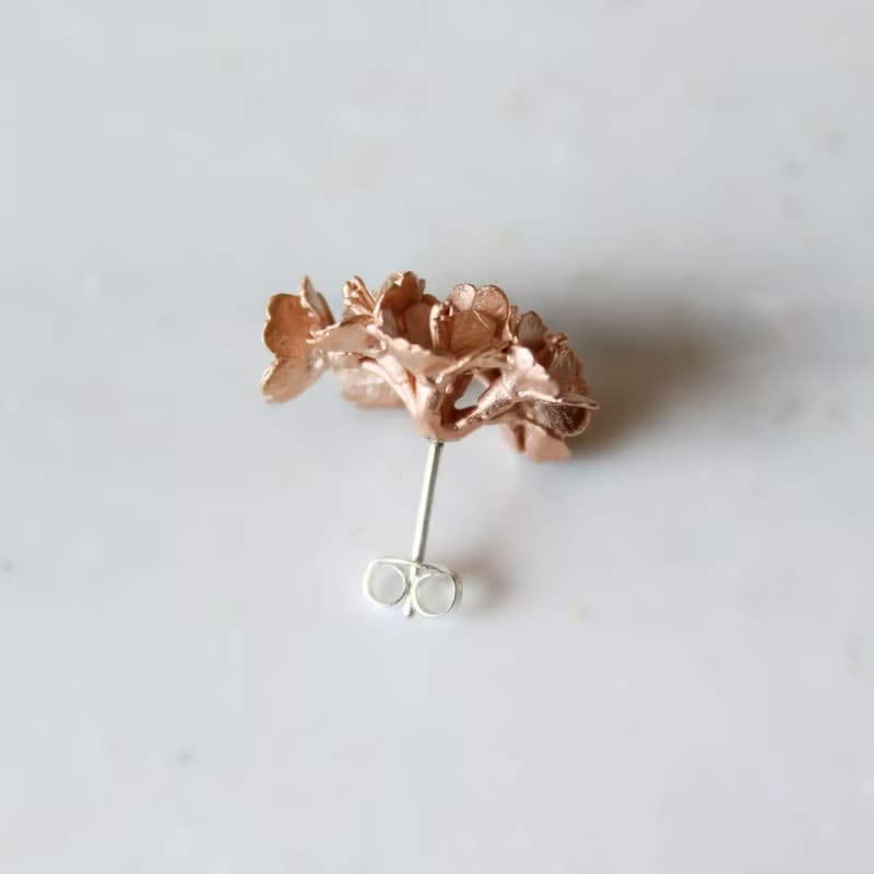 滿開櫻花耳環