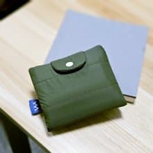 Bubble wallet - Olive