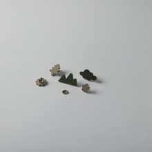 台電山水徽章 | 別針款 | 退役變電箱再製計畫