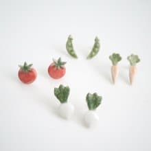 Vegetable earrings
