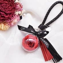不凋花玫瑰鑰匙圈  乾燥花 婚禮小物 伴娘禮物 生日禮物 送禮教師