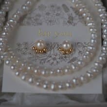 淡水パールのピアス/イヤリング | 品質AA+ | 選べる金具