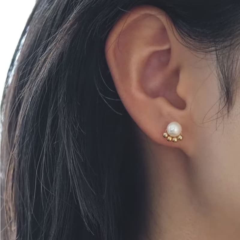 淡水パールのピアス/イヤリング | 品質AA+ | 選べる金具