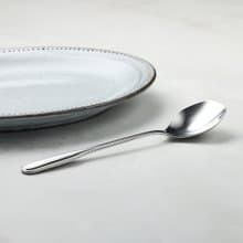 日本山崎金屬 - 賢人系列 - 不鏽鋼六邊湯匙 - 雙手 (182 mm)