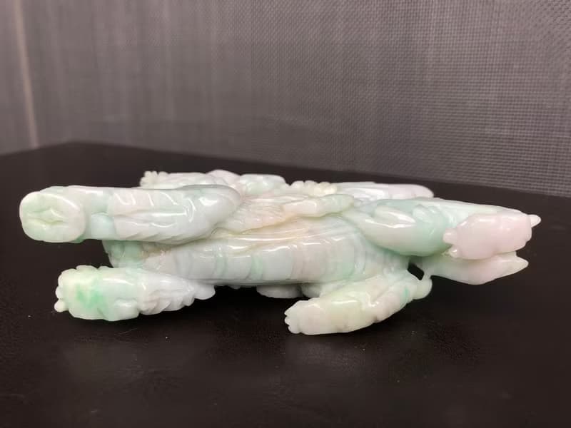快速出貨/天然A貨緬甸玉翡翠招財飛天貔貅擺件/手工雕 特價優惠