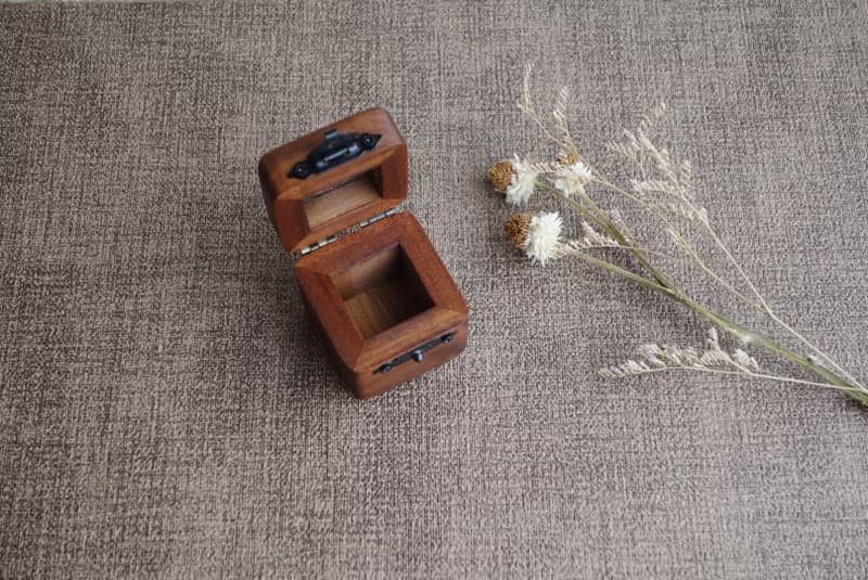 ShouZhuo handmade---【求婚必備】超迷你項鍊戒指盒