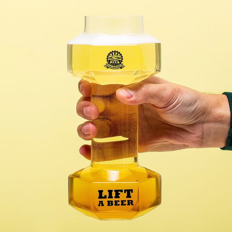 啞鈴啤酒杯