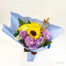 人氣陽光鮮花花束