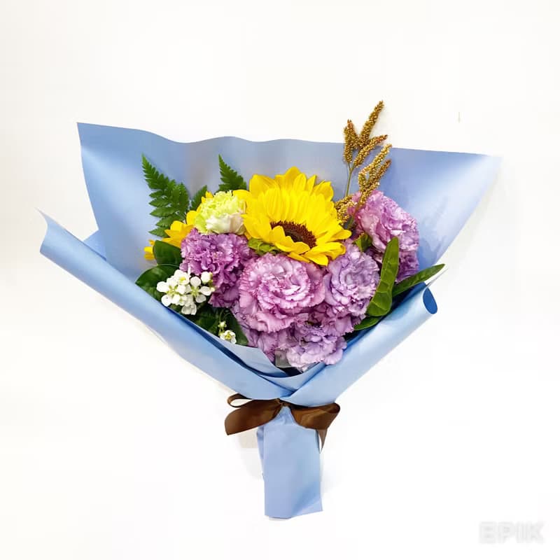 人氣陽光鮮花花束