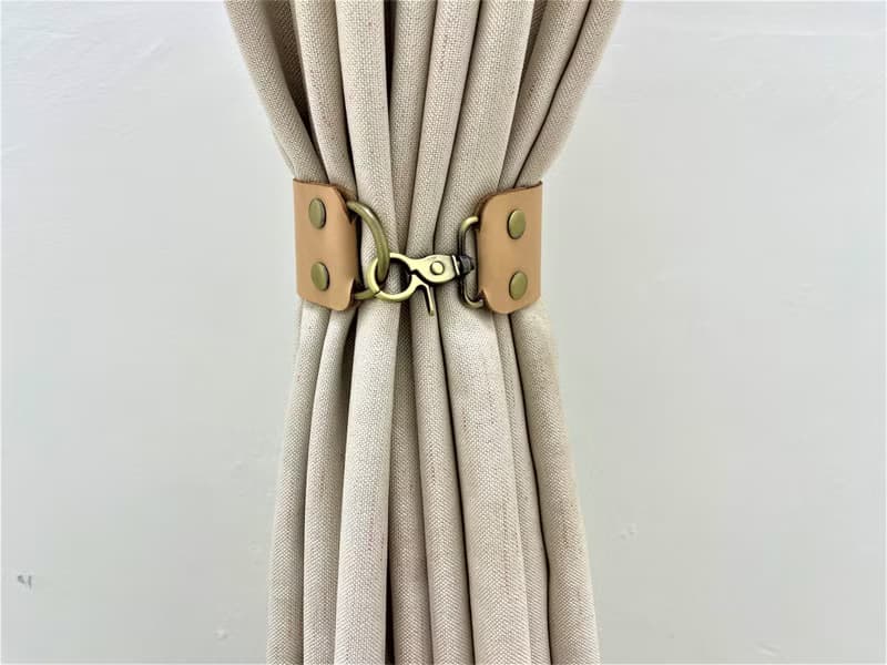 皮革窗簾綁帶//簡約主義//家居裝飾//窗簾//窗簾綁帶