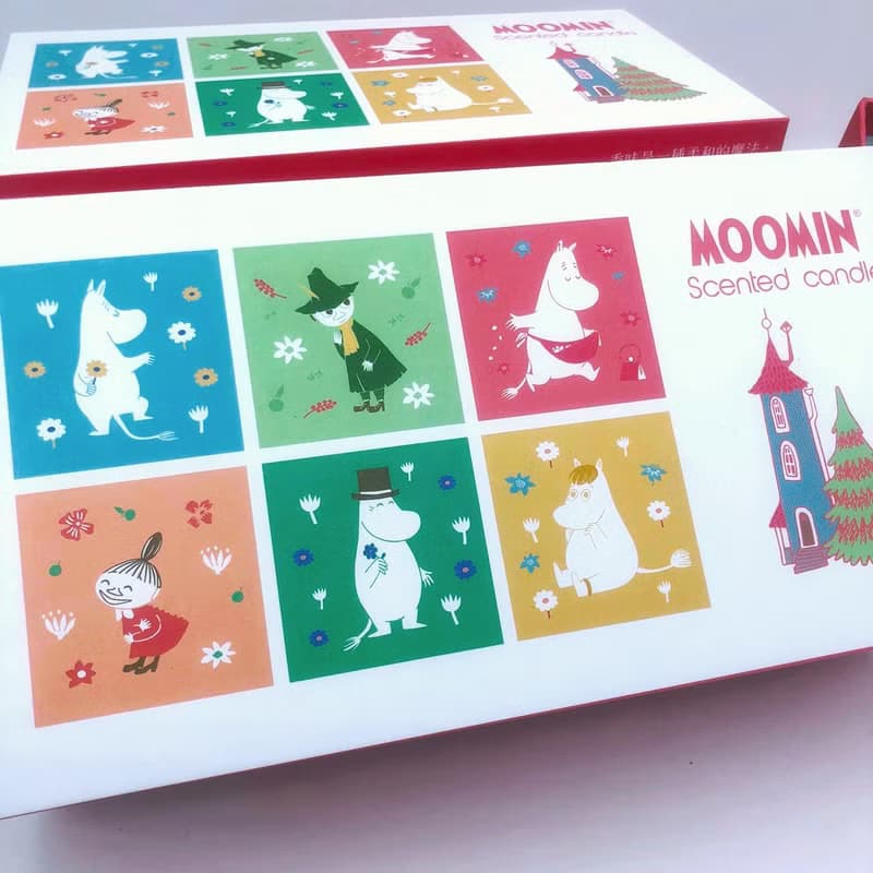 【MOOMIN】姆明歡樂谷香氛蠟燭 香氛蠟燭 香薰蠟燭  情人節送禮