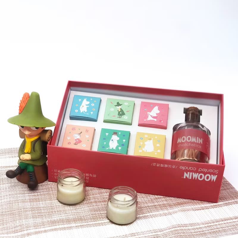 【MOOMIN】姆明歡樂谷香氛蠟燭 香氛蠟燭 香薰蠟燭  情人節送禮