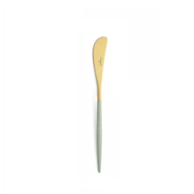 葡萄牙 Cutipol  GOA  青玉金  奶油刀