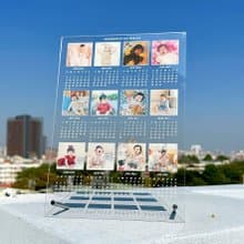 2023年壓克力透明感桌曆 照片回憶相框 日曆訂製 聖誕節交換禮物