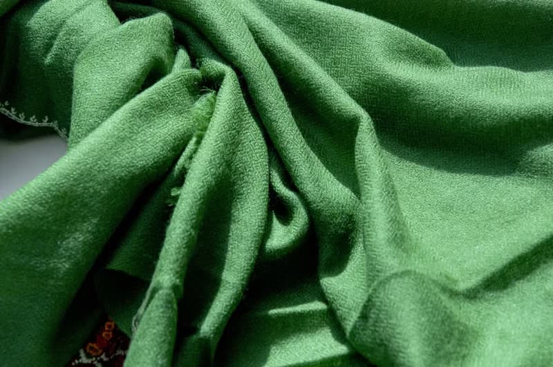 喀什米爾Cashmere 刺繡羊絨圍巾 純羊毛圍巾披巾 戒指絨披肩-花朵