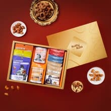 C.【穀香堅果禮盒】金耀典藏禮盒-堅果 X 沖泡飲11入(附提袋)