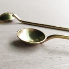 手工銅製長柄攪拌匙  黃銅  就是要攪和攪和 /Ag No. 040