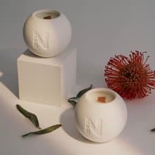 【手工製作】香氛按摩美肌蠟燭 巴比倫花園 木質玫瑰茶調