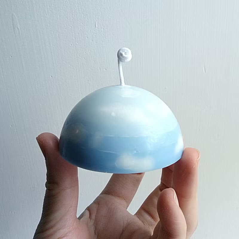 Clouds 半圓天空 | 清新香味 | 天然香氛大豆蠟燭 創意 男生禮物