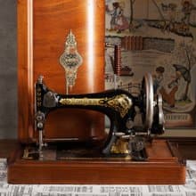 1901年Singer 28K手搖古董縫紉機