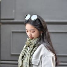 情人節下殺~童趣塗鴉圍巾/絲巾