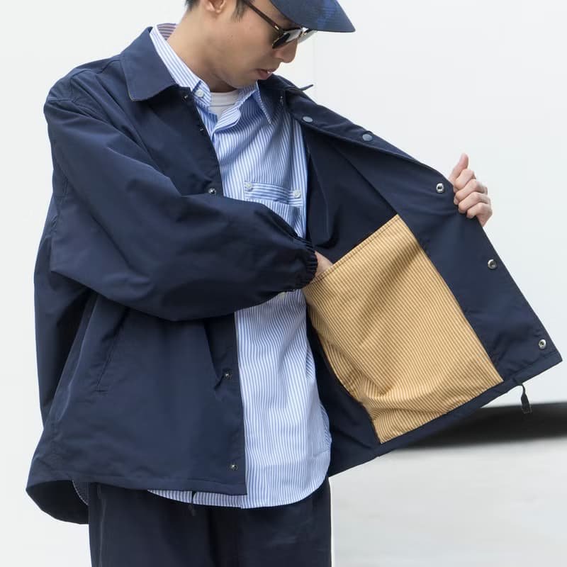 春季 日系簡約休閒教練服夾克 流行多口袋外套 coach jacket