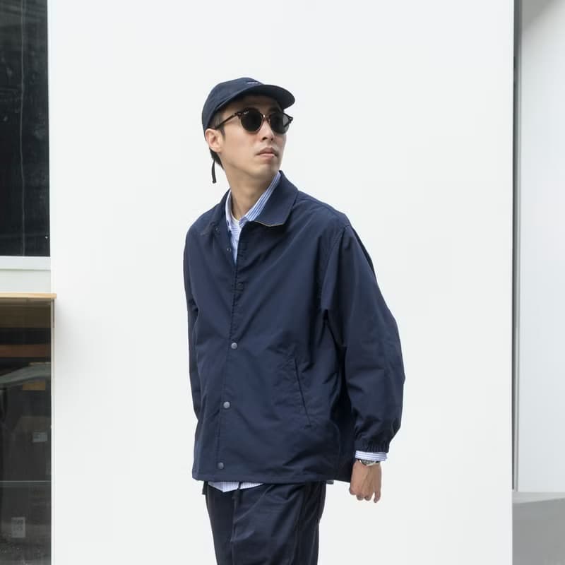 春季 日系簡約休閒教練服夾克 流行多口袋外套 coach jacket