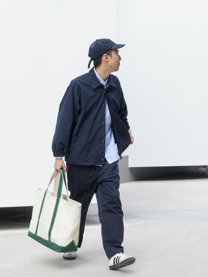 春季 日系簡約休閒教練服夾克 流行多口袋外套 coach jacket