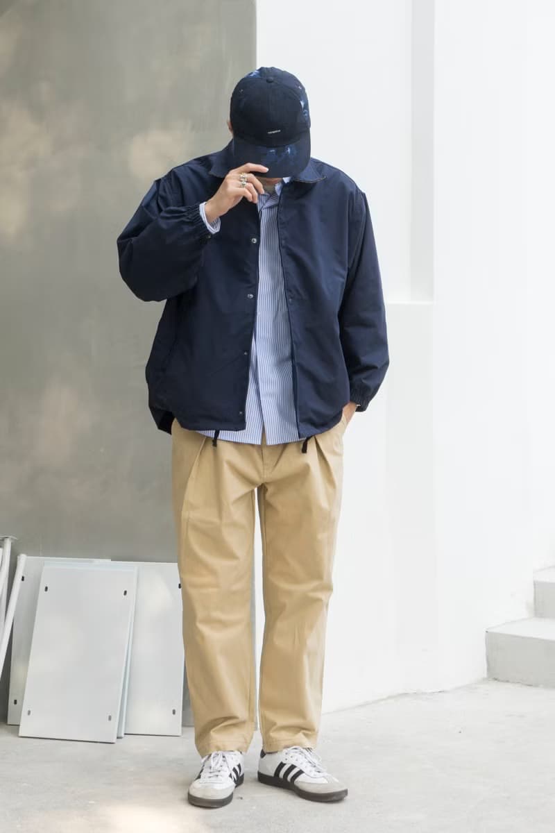 春季 日系簡約休閒教練服夾克 流行多口袋外套 coach jacket