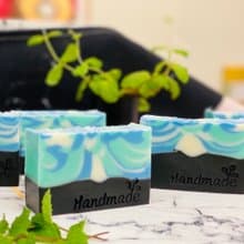 【青手作】竹炭薄荷沁涼抗痘美背皂 | 夏日限定