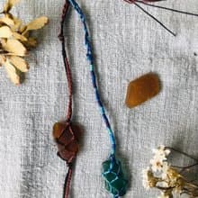 非常人x海石小姐 編織海玻璃手鍊