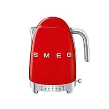 【SMEG】義大利控溫式大容量1.7L電熱水壺-魅惑紅