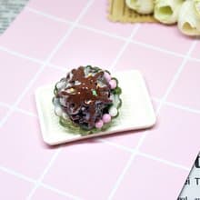 ➽黏土系列-超大份量-巧克力抹茶綜合刨冰-➪磁鐵系列