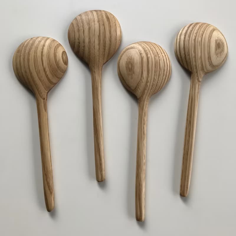 クリの木のサーバースプーン