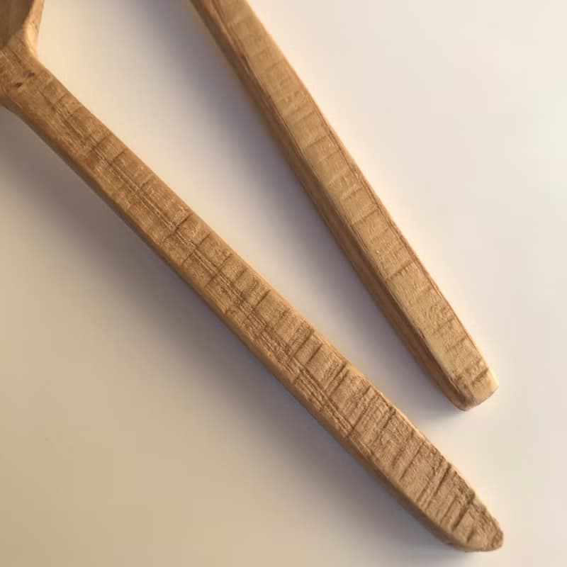 クリの木のサーバースプーン