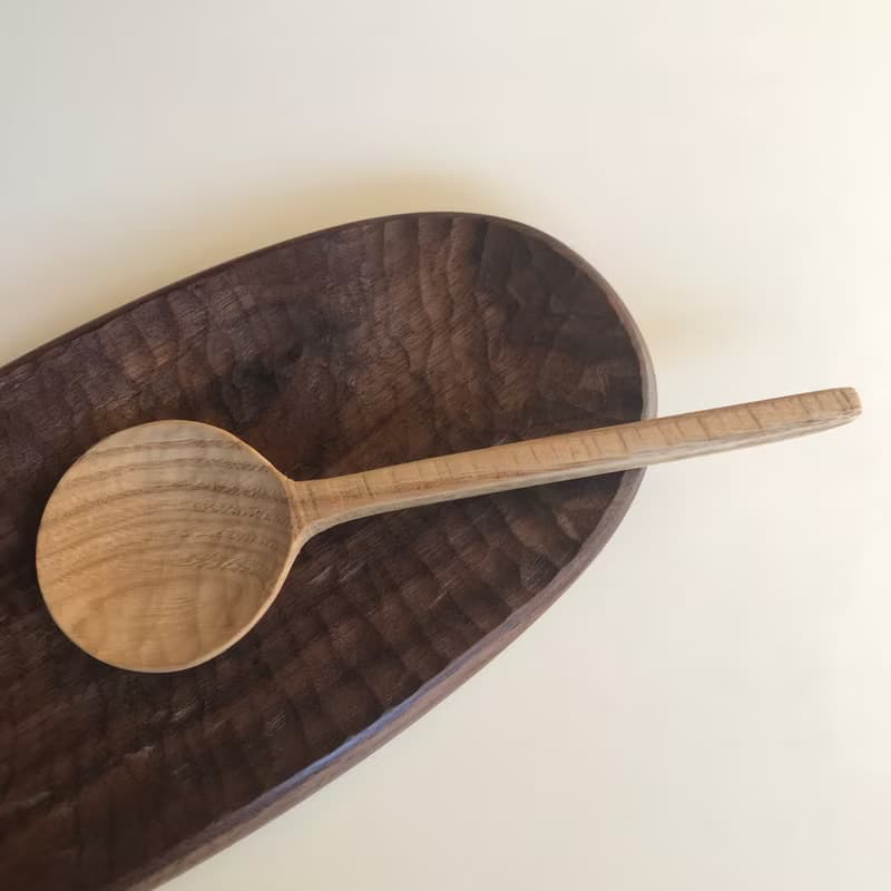 クリの木のサーバースプーン