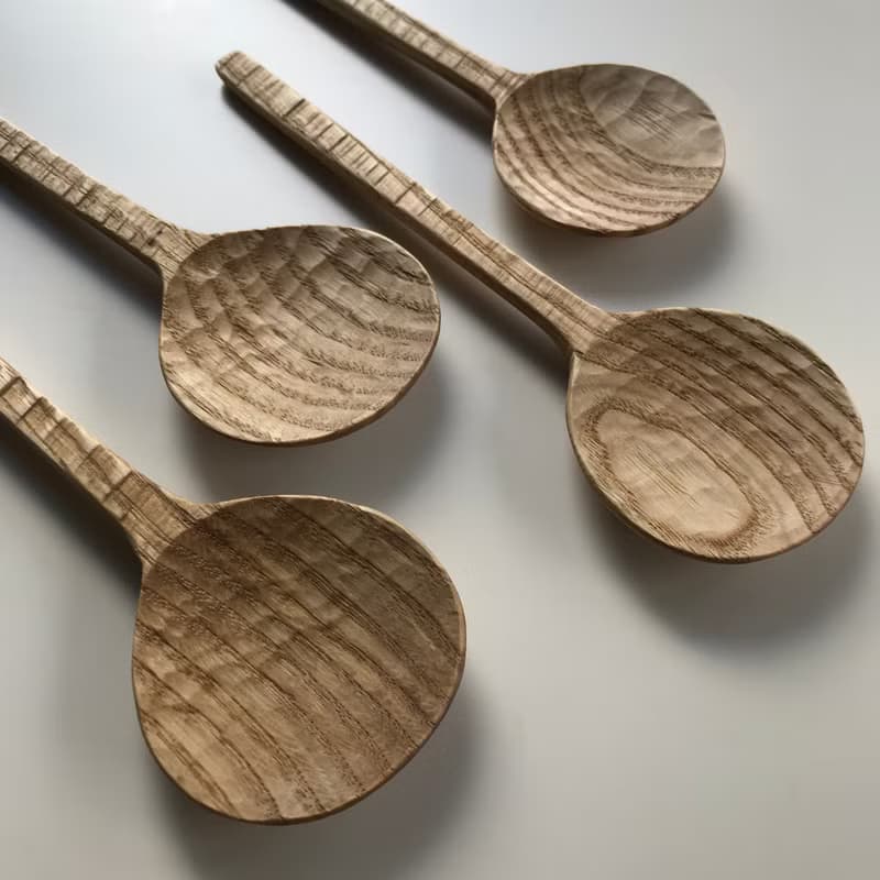 クリの木のサーバースプーン