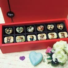 照片巧克力禮盒-12入