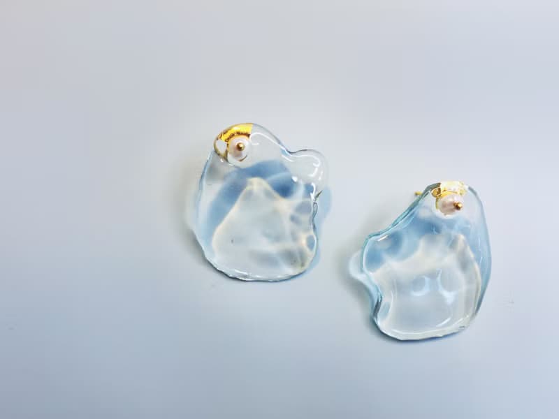 ice H2O(S)系列-冰之形 耳飾\耳釘