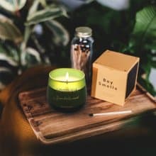 【交換禮物】LORINNA  香氛植物蠟燭 綠色系列