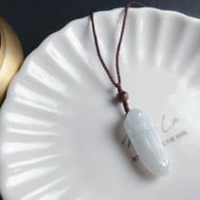 天然緬甸玉翡翠 壽翁 祝壽 禮物 項鍊 玉牌 jadeite 長輩禮