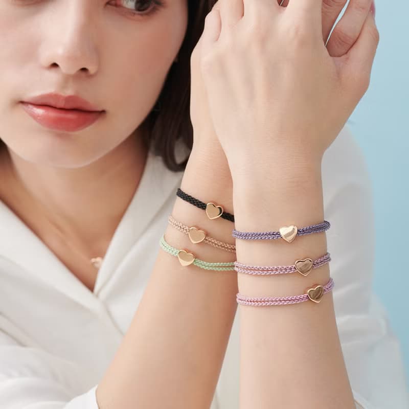 L.H 串心編織手鍊(可調節式)