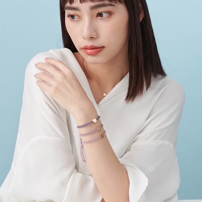 L.H 串心編織手鍊(可調節式)